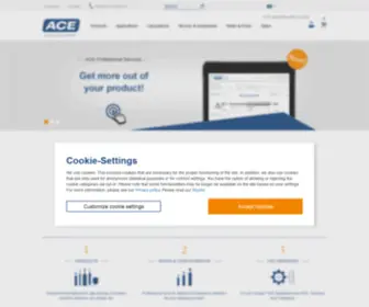Ace-Ace.com(Shock Absorbers) Screenshot