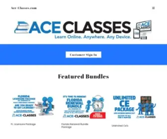 Ace-Classes.com(Ace Classes) Screenshot