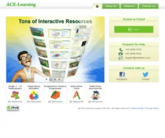 Ace-Learning.com.sg(The Top Mathematics E) Screenshot