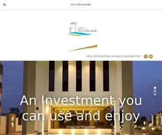 Ace-Riverside.com(Rajkot's Premier Residential Project) Screenshot