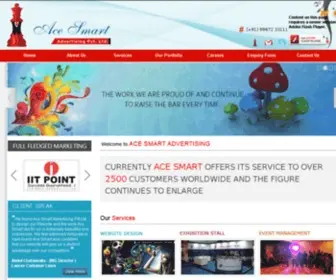 Ace-Smart.com(Website Designing) Screenshot