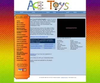 Ace-Toys.com(Ace Toys and Festival Supplies) Screenshot