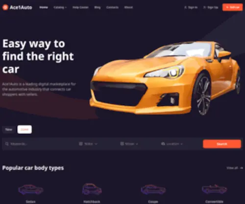 Ace1Auto.com(The ace1auto) Screenshot