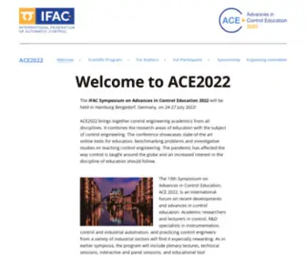 Ace2022.org(Ace 2022) Screenshot