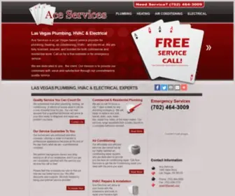 Acea1.com(Las Vegas Plumbing) Screenshot