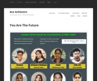 Aceachievers.in(An Initiative by Dr) Screenshot