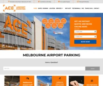 Aceairportparking.com.au(Book Your Melbourne Airport Car Park Online With Ace) Screenshot