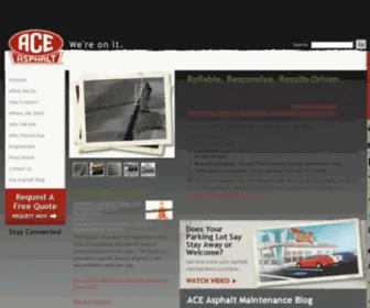 Aceasphalt.com(Ace Asphalt) Screenshot