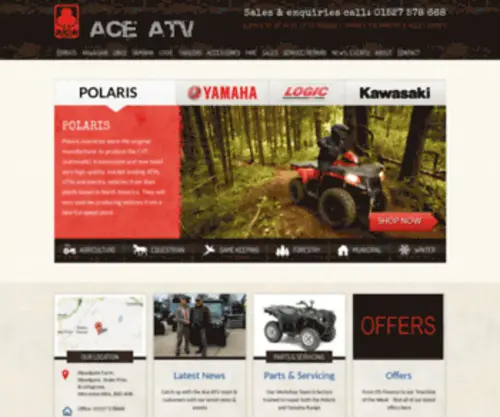 Aceatv.co.uk(Ace ATV) Screenshot