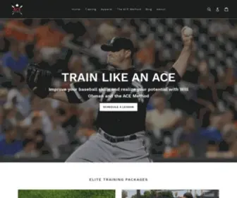 Acebaseball.net(ACE Baseball by Will Ohman) Screenshot