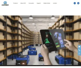 Acebattery.com(Chinese Lithium Ion Battery Manufacturer ) Screenshot