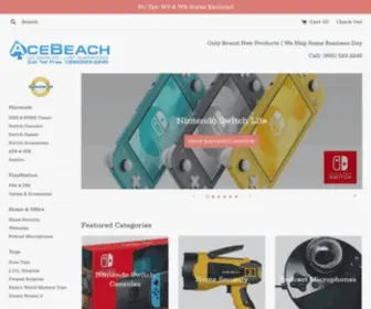 Acebeach.com(Hard to Find Toys and Electronics) Screenshot