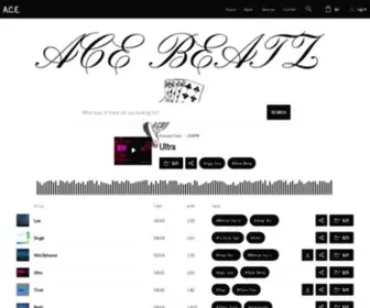 Acebeatz.com(A.C.E. Store) Screenshot