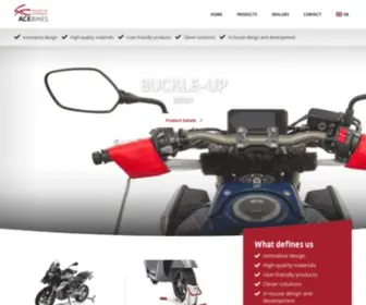 Acebikes.com(Motorcycle Handling Solutions) Screenshot
