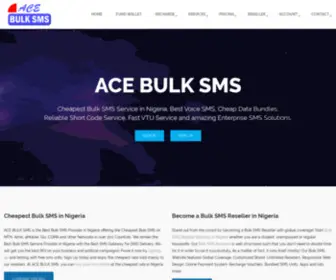 Acebulksms.com(ACE BULK SMS) Screenshot