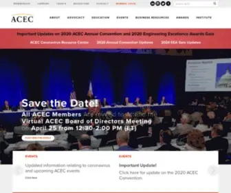 Acec.org(Acec) Screenshot