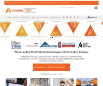 Acecadsoftware.com(STRUMIS Steel Fabrication Software MRP) Screenshot