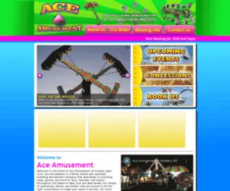 Acecarnival.com(Ace Amusement (New York & New Jersey)) Screenshot