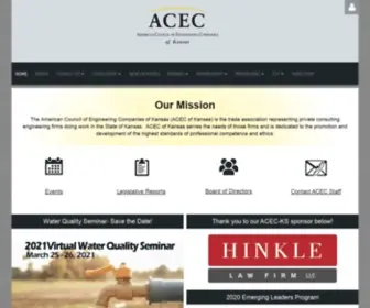 Acecks.org(ACEC of Kansas) Screenshot