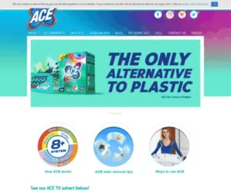 Acecleanuk.co.uk(Stain Remover Products for Clothes and Household) Screenshot