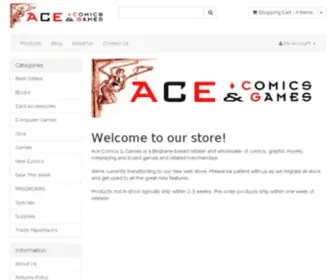 Acecomics.com.au(Home) Screenshot