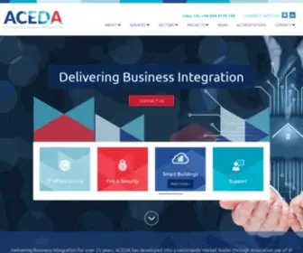 Aceda.co.uk(Integrated Technology) Screenshot