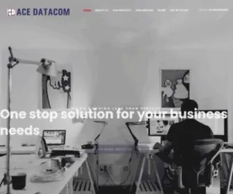 Acedatacom.com(Ace Datacom) Screenshot