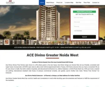 Acedivinonoida.ind.in(Ace Divino Noida Extension) Screenshot