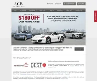 Acedrive.sg(Car Rental & Car Leasing in Singapore) Screenshot