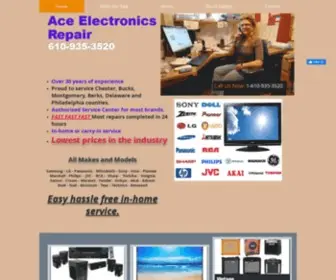 Aceelectronicsrepair.com(Ace Electronics Repair) Screenshot