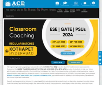 Aceenggacademy.com(ACE Engineering Academy) Screenshot