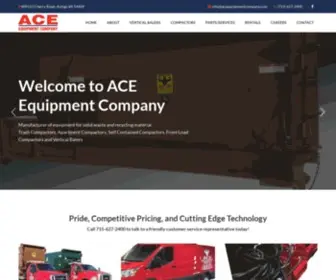 Aceequipmentcompany.com(Ace Equipment Company) Screenshot