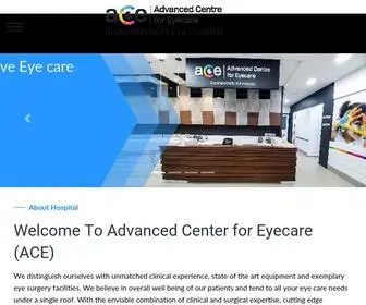 Aceeyecare.in(Ace Advanced Center For Eyecare) Screenshot