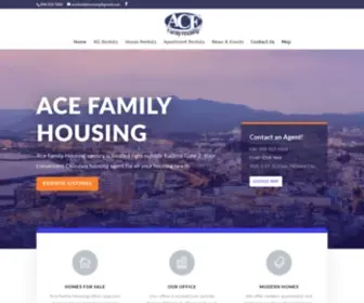 Acefamilyhousing.com(Ace Family Housing Okinawa Japan) Screenshot