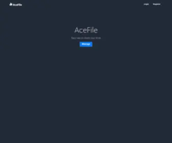 Acefile.co(Nginx) Screenshot