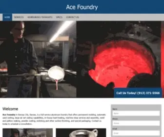 Acefoundry.com(Kansas City) Screenshot