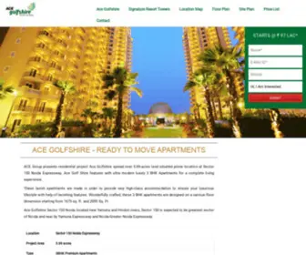 Acegolfshire.in(Ace Golfshire Sector 150 Noida) Screenshot