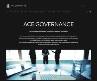 Acegovernance.com(Ace Governance) Screenshot