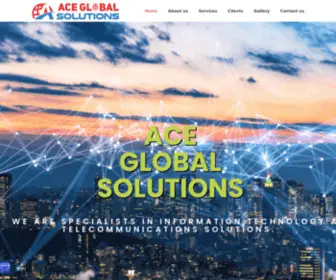 Acegs.com(Ace Global Solutions USA) Screenshot