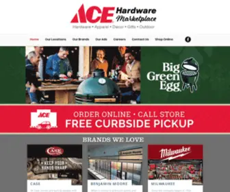 Acehardwaremarketplace.com(Ace Hardware Marketplace) Screenshot