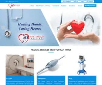 Aceheartinstitute.com(Get an Appointment at Ace Heart Institute) Screenshot