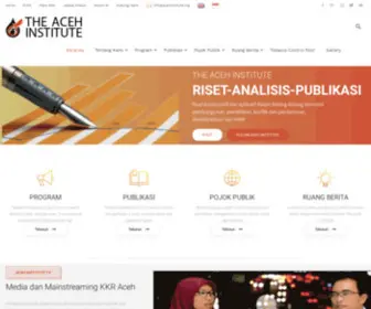 Acehinstitute.org(Analisis) Screenshot