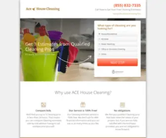 Acehousecleaning.com(Convenient House Cleaning) Screenshot