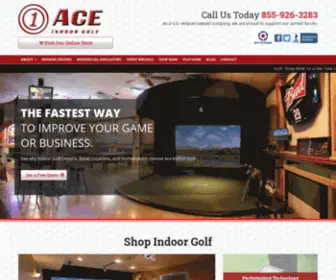 Aceindoorgolf.com(Ace Indoor Golf) Screenshot