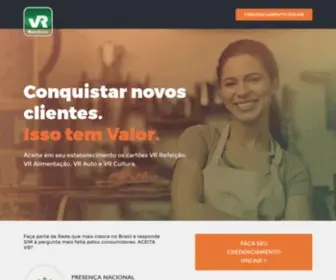 Aceitarvr.com.br(VR BenefÃ­cios) Screenshot