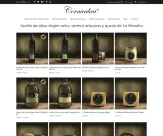Aceitecornicabra.com(Aceite de oliva virgen extra) Screenshot