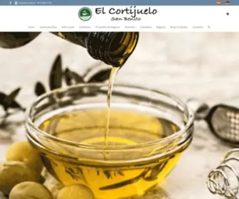 Aceitecsb.com(El Cortijuelo de San Benito) Screenshot