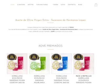 Aceiteshl.com(Aceite de Oliva Virgen Extra) Screenshot
