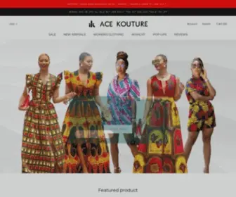 Acekouture.com(ACE KOUTURE) Screenshot