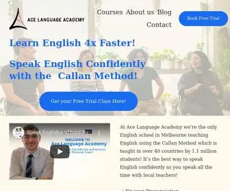 Acelanguageacademy.com.au(Ace Language Academy) Screenshot